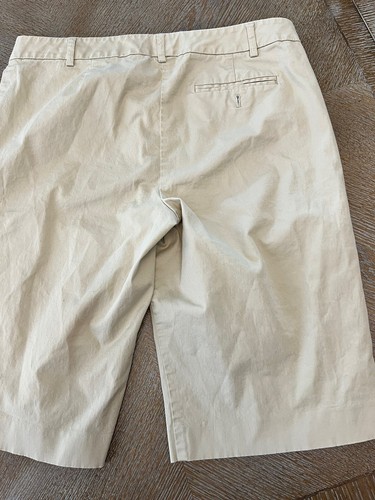Michael Kors Beige Bermuda Shorts, Size 8 waist 33” inseam 13” - Picture 5 of 5