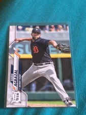 2020 Topps Update Baseball #U-265 Rookie Dario Agrazal Tigers NJR#3