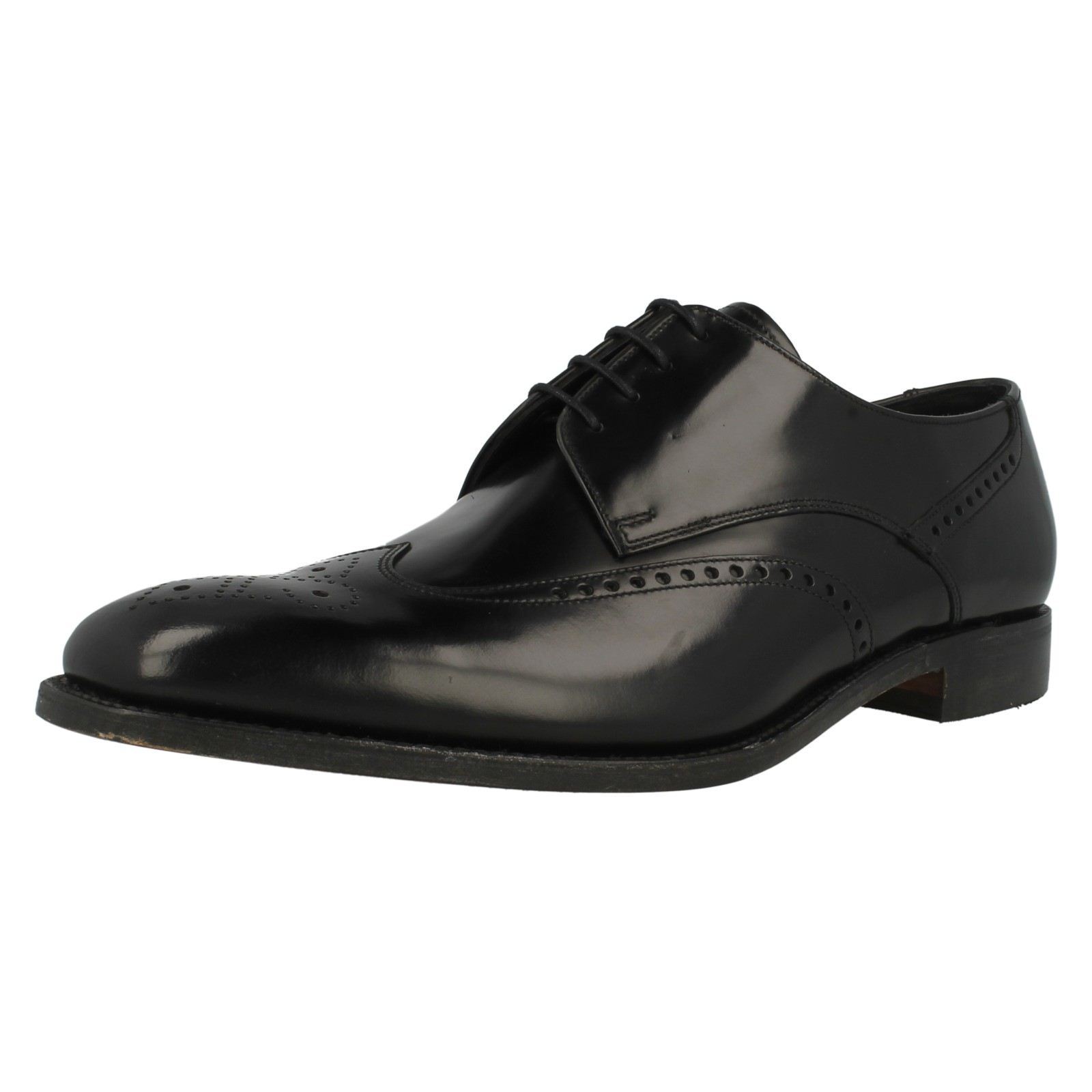 Mens Loake Polished Leather Brogues Bogart Mens Loake Polished Leather Brogues Bogart