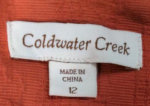 Coldwater Creek Jacke Damen 12 Burnt Orange Hosenanzug getrennt - Bild 7 von 9