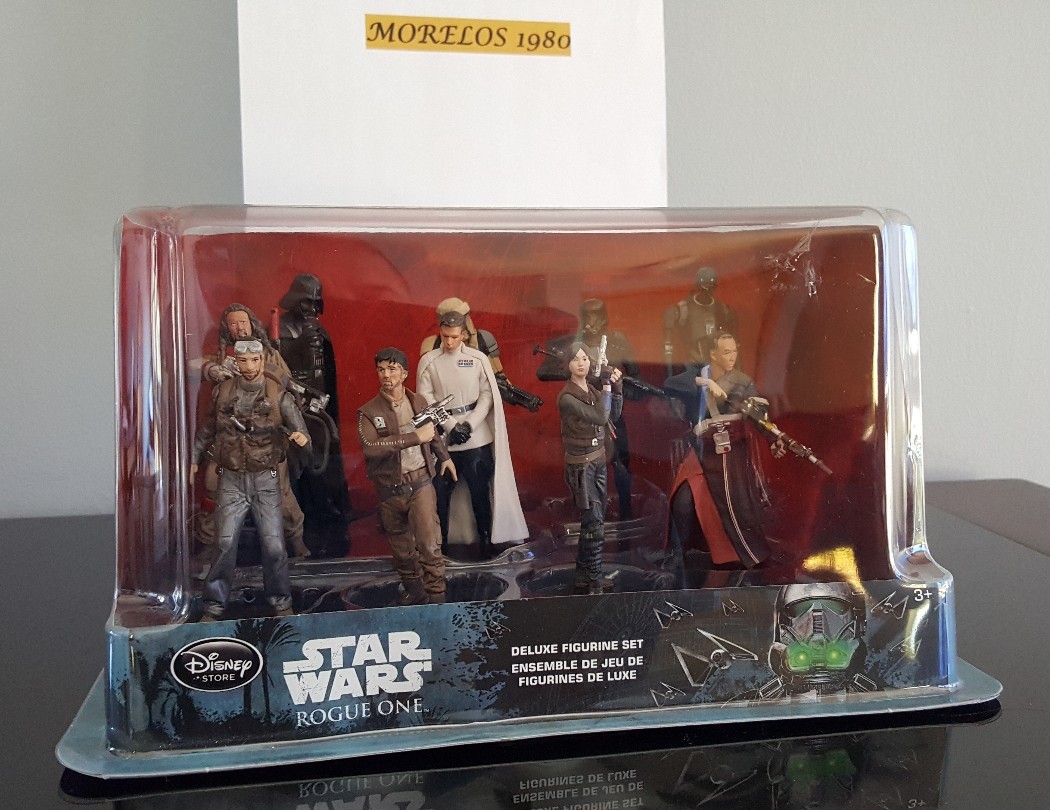 Disney Store Rogue One A Star Wars Story Deluxe Figurine Set