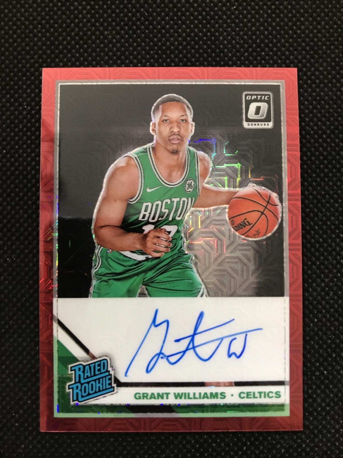 2019-20 Donruss Optic - GRANT WILLIAMS - Signature Series Choice Rookie Auto