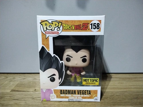 Funko POP! Dragon Ball Z Badman Vegeta #158 Vinyl Figure Hot Topic Exclusive