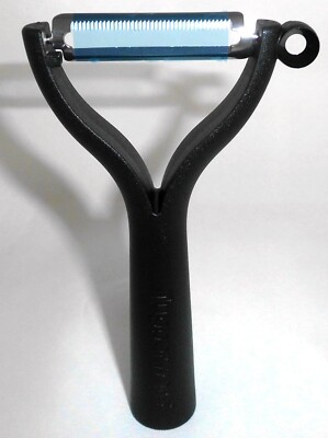 NEW Tupperware Universal Peeler Black  Kitchen Tool Herb, Citrus & Potato Eye