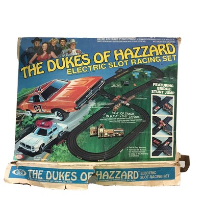 dukes of hazzard electric slot racing set