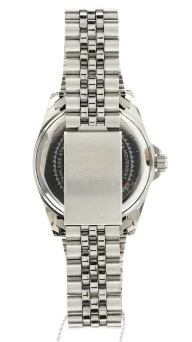 August Steiner Black Sunray Men's Diamond Dial Watch 133917 - image 2 of 4