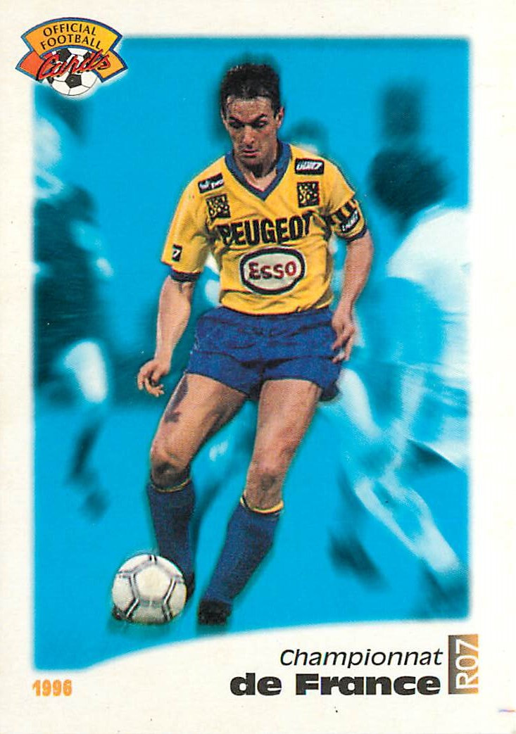 PANINI SOCHAUX FC 4 VIGNETTES STICKERS FRANCE FOOT 94 BAZDAREVIC