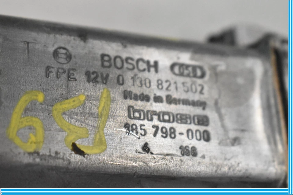 Motor regulador de janela traseira esquerda 92-99 Mercedes W140 300SD S500 0048201742 FABRICANTE DE EQUIPAMENTO ORIGINAL - Imagem 4 de 4