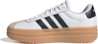 Adidas Damen Vl Court Bold Sneaker weiß schwarz Wonder Beige 4,5 UK neu