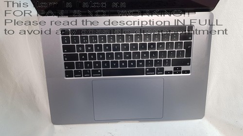 PIÈCES ENLEVÉES ! Ordinateur portable Apple MacBook Pro 2019 Touch Bar 16" - Photo 10/21