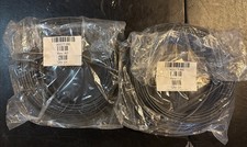 2 Pack 30 Meters 98 ft Cat 6 Black Network Cable - FREE SHIPPING