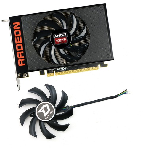 Graphics Card Cooling Fan Part for AMD/Dylan/ASUS R9 Nano 4G HBM Video Card - Afbeelding 2 van 4