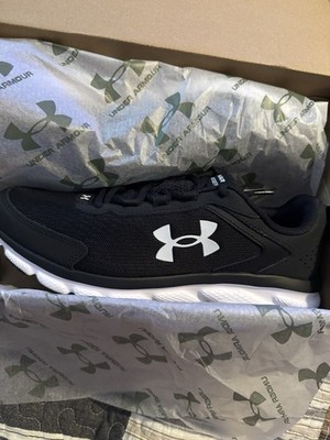 Under Armour Charged Assert 9 Men s Running Shoes Black/White 3024590-001