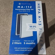 NEW Medify Air MA-112 Replacement Filter Set True HEPA H-14 Two-Pack 