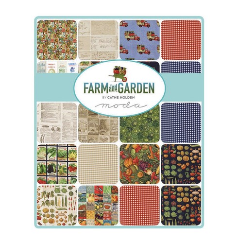Farm And Garden Charm Pack by Moda Fabrics - Picture 2 of 3