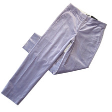NWT J.Crew Kate Slim-Fit Pant in Hazy Lilac Stretch Velvet Trouser 2