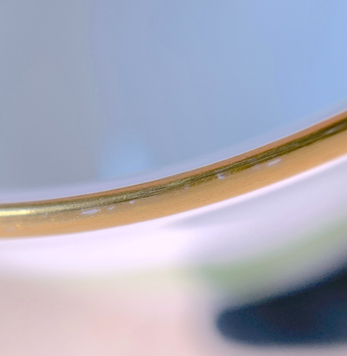 Hermes Paris Mug Cup Nil Nile Gold Rim Porcelain Tableware w/Case - Picture 12 of 13