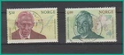 2004 NORWAY Nobel price winners  NK 1553 - 54 Used stamps