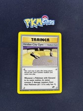 Pokemon TCG Viridian City Gym Gym Challenge 123/132 Regular LP.