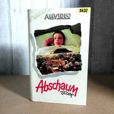 Abschaum (SCUM) - VHS Video Film Kassette - AllVideo Hartbox - sehr rar #F