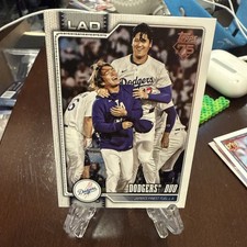 2026 Topps Series 1 Base Dodgers Duo Los Angeles Dodgers #265