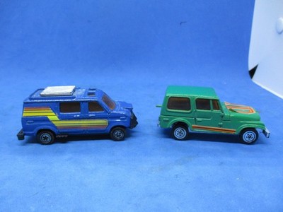 NR MT Vintage 2 piece lot 1979 Kidco diecast cars 1979 Jeep & Van nrmt