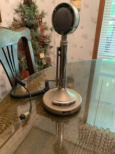 Astatic 4 Pin Model D-104 Microphone w/ Astatic T-UP9 Stand