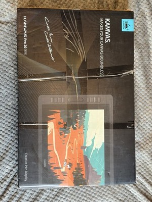 Huion Kamvas Pro 20 Zeichentablett 20'' Grafikmonitor mit Zubehör