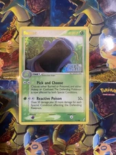Pokemon Card - Swalot 11/100 (Stamped) Crystal Guardians Reverse Holo Rare