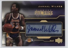 2004-05 Pro Sigs Diamond Collection Signs Gold /52 Jamaal Wilkes Auto HOF uk2