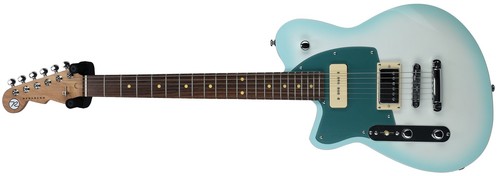 Reverend Double Agent OG Left Handed Chronic Blue Burst (B Stock) - Picture 1 of 8