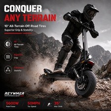 ZIPPYGO 5600W Off Road Fast Electric Scooter for Adults 50MPH 50Miles 60V 23.4AH