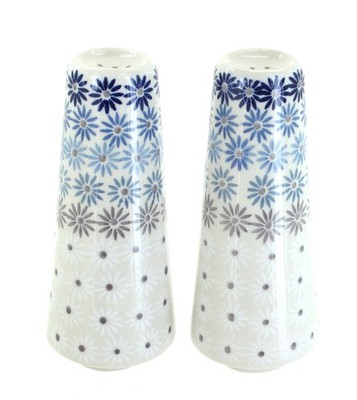 Blue Rose Polish Pottery Harmony Salt & Pepper Shakers