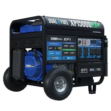 DuroMax XP15000HX+ 15,000W Electric Start Dual Fuel EFI Portable Generator