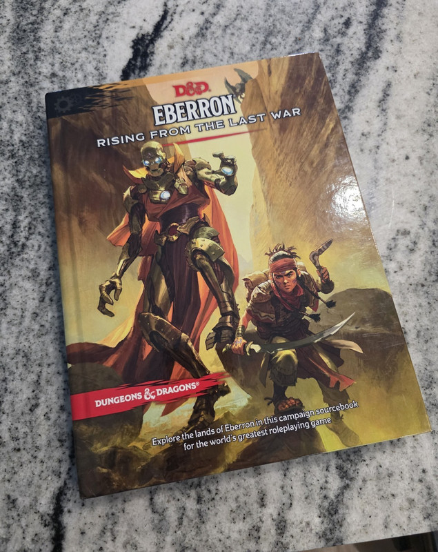 Wizards of the Coast D&D Eberron Rising from the Last War Sharn Softcover 2019