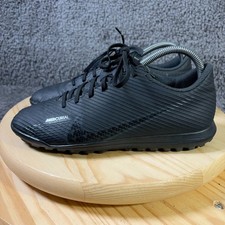 Nike Mercurial Vapor 15 Club TF Turf Soccer Shoe Mens Size 7 Black Sneaker