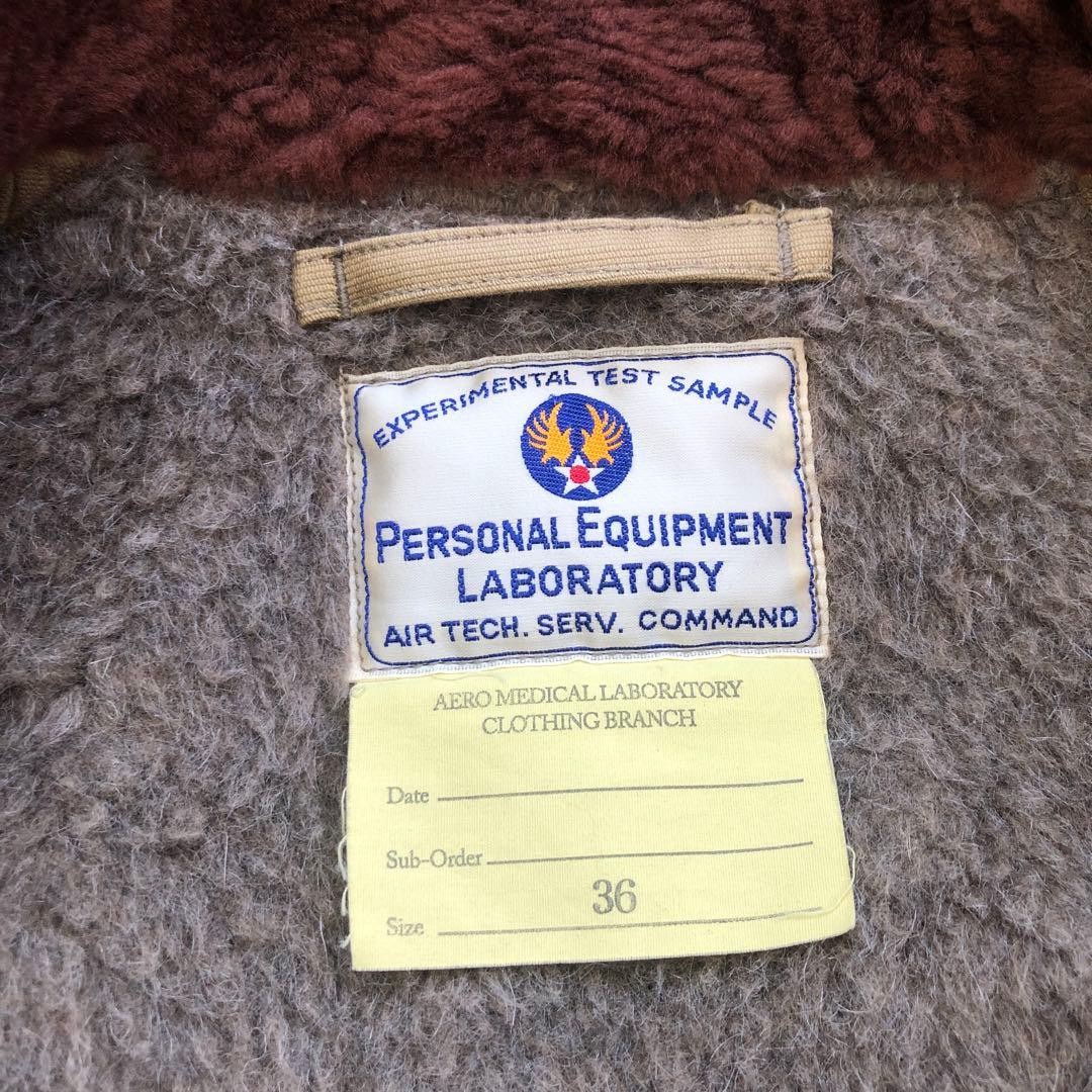 Buzz Rickson's B-15B Test Sample Jacket Wine Red … - image 4