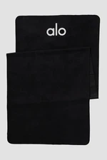 Alo Grounded No Slip Mat Towel Black NEW