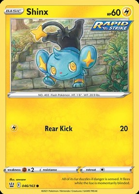 Shinx - 046/163 - Common - Near Mint