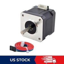 STEPPERONLINE Nema 17 Stepper Motor 0.9deg 42oz.in 1.5A 38mm DIY CNC 3D Printer