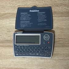 Franklin MWD-1450 Pocket Dictionary Thesaurus Tested