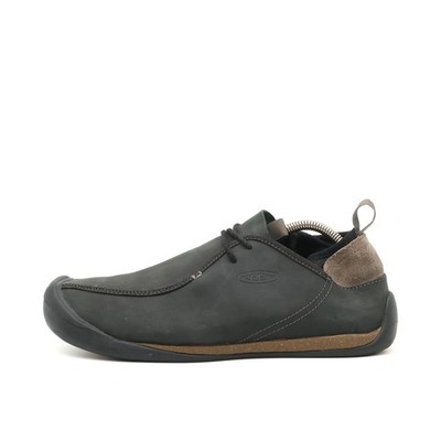 KEEN Herren SM0708 Schnürschuhe Schwarz Nubukleder Footwear Freizeitschuhe EU 43