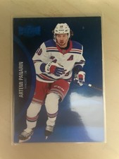 2021-22 Skybox Metal Universe Blue Spectrum Artemi Panarin #65 New York Rangers