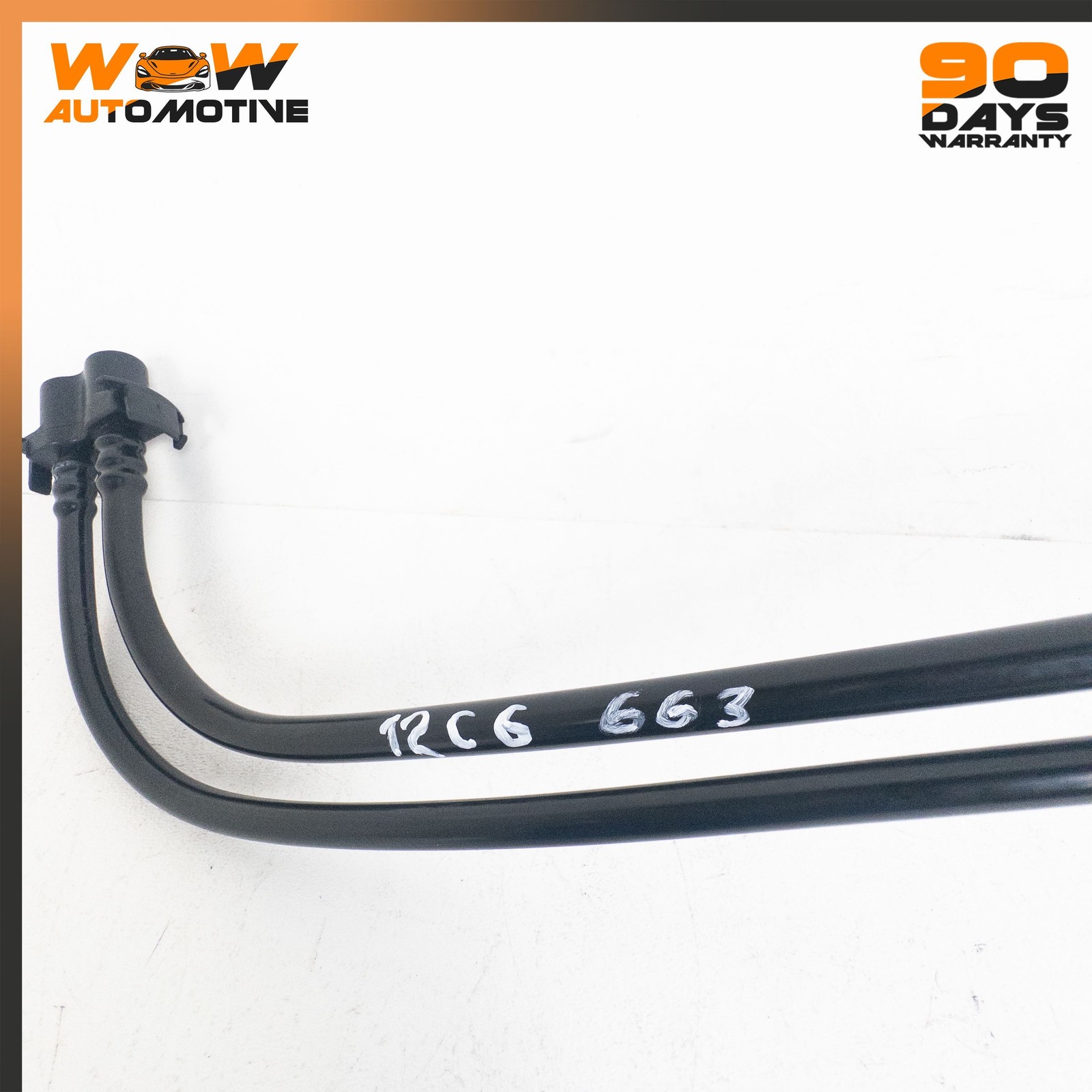 04-13 CHEVROLET CORVETTE C6 XLR REAR RIGHT FUEL RETURN AUXILIARY PIPE HOSE OEM