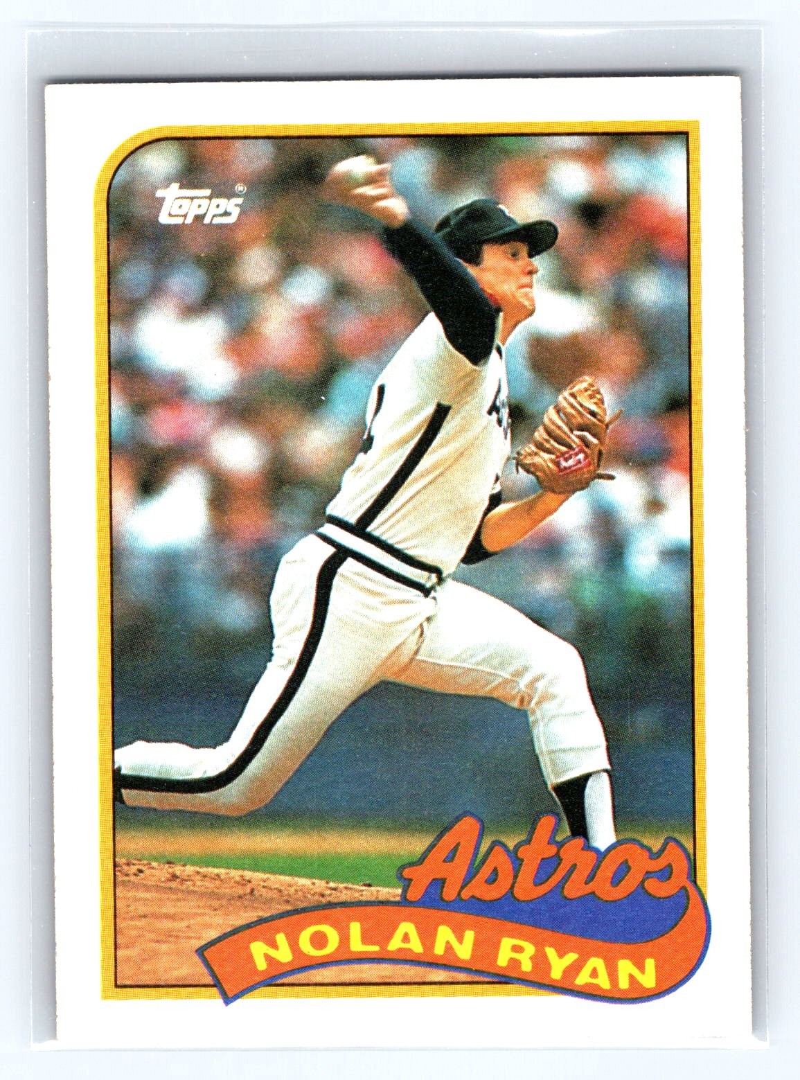 1989 Topps #530 Nolan Ryan Houston Astros