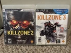PS3 Game Lot - KillZone 2 & 3 (Both Tested)