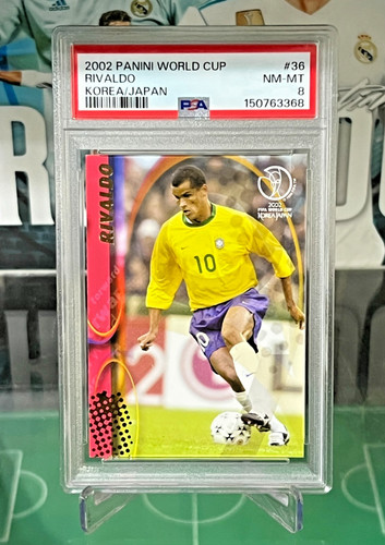 Rivaldo #36 2002 Panini World Cup Korea Japan card