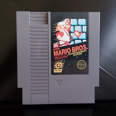  Super Mario Bros. 5 Screw ''No TM'' rare variant NES Game Cartridge-Tested Clean