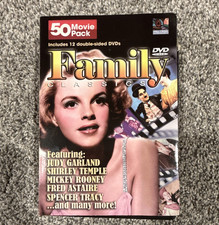 Family Classics 50 Movie Pack DVD Judy Garland Shirley Temple Mill Creek