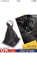 5 Speed Gear Stick Shift Knob Lever Gaiter Boot Cover For Ford Focus MK2 2005-08